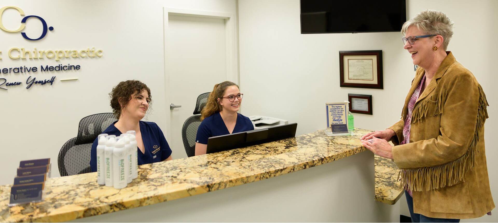 New Patients Concept Chiropractic And Regenerative Medicine